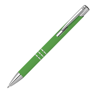 Logo trade promotional gifts picture of: Semi gel pen soft touch DUNMORE