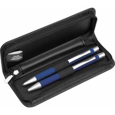 Logo trade promotional items image of: Writing set soft touch Uppsala