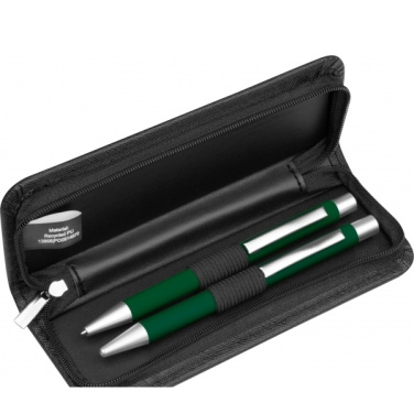 Logo trade corporate gifts image of: Writing set soft touch Uppsala