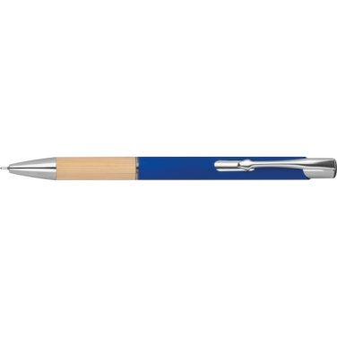 Logo trade promotional giveaways picture of: Recycled ballpoint pen Naples