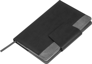 Logo trade advertising products image of: Lined notebook Asunción