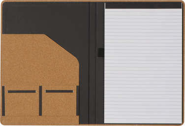 Logo trade promotional merchandise photo of: A4 writing folder Syracuse