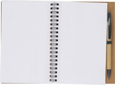 Logo trade advertising products picture of: Spiral notebook Ravenna