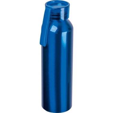 Logo trade business gifts image of: Recycled aluminum bottle Cork