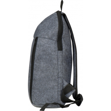 Logo trade promotional products image of: RPET Backpack Davos