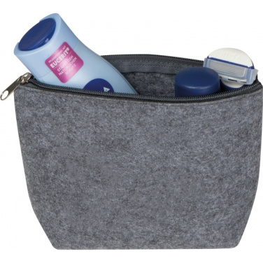 Logo trade business gifts image of: RPET cosmetic bag Cremona
