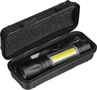 Logotrade promotional gift image of: Rechargeable flashlight Tokyo