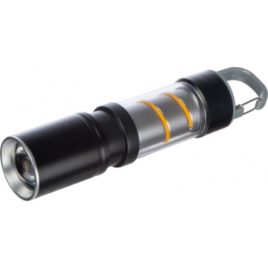 Logo trade promotional merchandise picture of: Rechargeable flashlight Tulsa