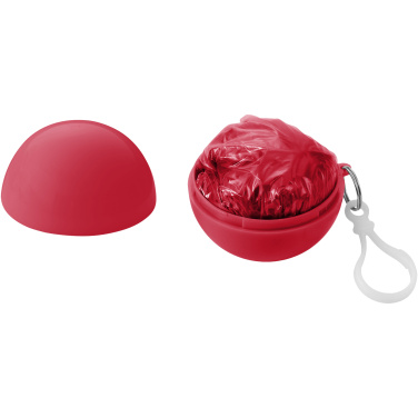Logotrade promotional gift picture of: Xina rain poncho in storage ball with keychain