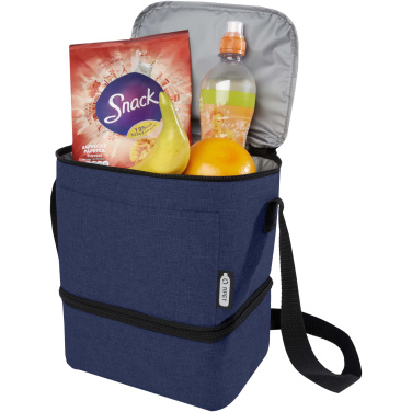 Logo trade promotional giveaways picture of: Tundra 9-can GRS RPET lunch cooler bag 9L