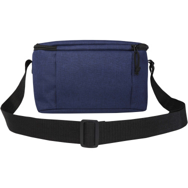 Logo trade promotional merchandise picture of: Tundra 6-can GRS RPET cooler bag 5L