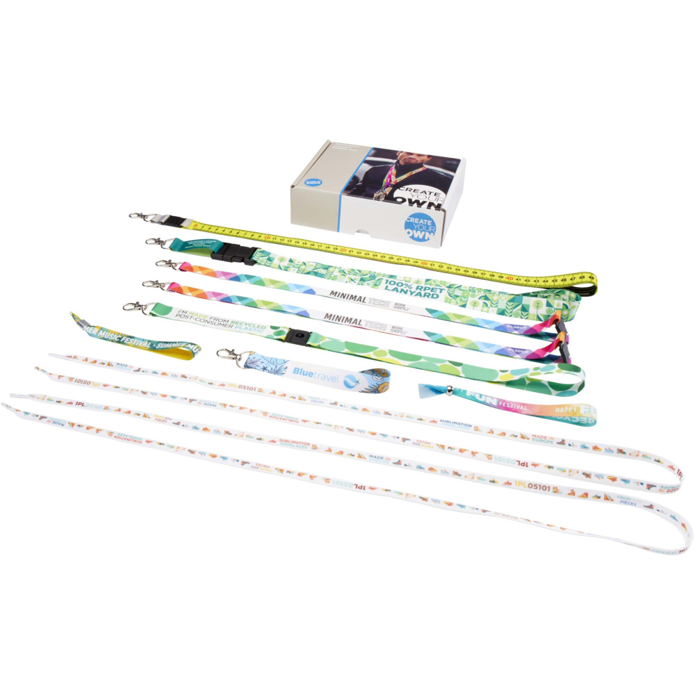 Logotrade corporate gift image of: Sublimation lanyards sample box