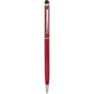 Logo trade promotional gift photo of: Ore aluminium ballpoint pen with stylus