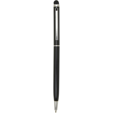 Logo trade business gifts image of: Ore aluminium ballpoint pen with stylus