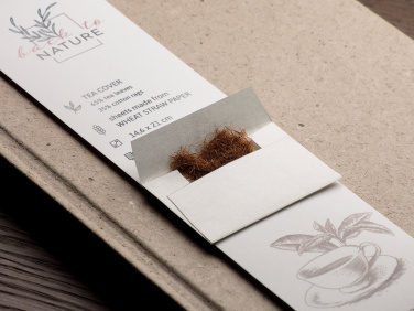 Logotrade promotional items photo of: Recycled Tea Notebook 209734000