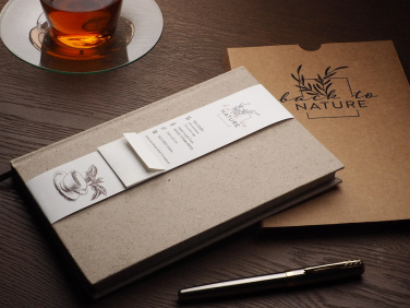 Logotrade promotional item image of: Recycled Tea Notebook 209734000