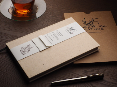 Logotrade promotional gift image of: Recycled Banana Notebook 209734200