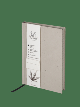 Logotrade promotional merchandise image of: Recycled Hemp Notebook 209734300