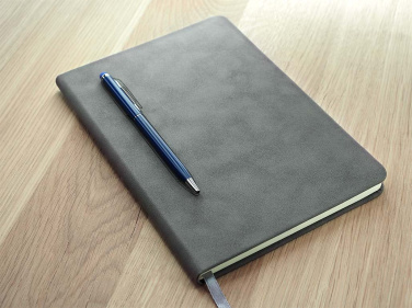 Logo trade promotional giveaways picture of: Magnetic notebook with a pen 124715100