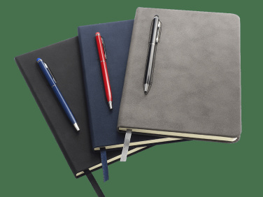 Logotrade promotional giveaway picture of: Magnetic notebook with a pen 124715100