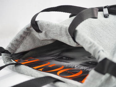 Logo trade promotional items image of: Drawstring backpack 123210500
