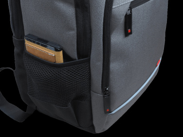 Logo trade promotional giveaways picture of: Laptop backpack 123815000