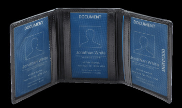 Logo trade business gifts image of: RFID document wallet 20501300