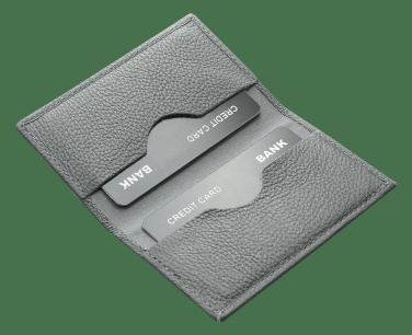 Logo trade business gifts image of: RFID credit and business card holder 21101500