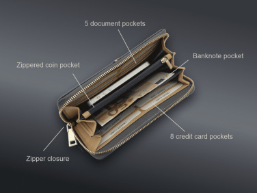 Logo trade promotional giveaways picture of: Wallet 36308300