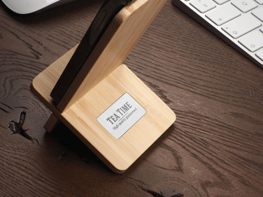 Logo trade advertising products image of: Wooden telephone stand 1834292