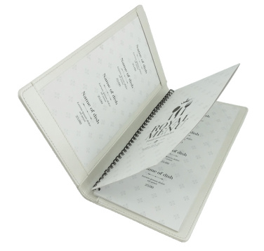 Logo trade corporate gift photo of: Menu cover 1080119