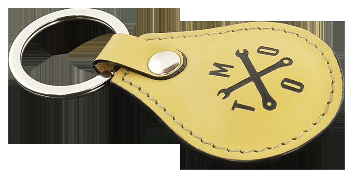 Logo trade promotional gifts image of: Keyring 569131