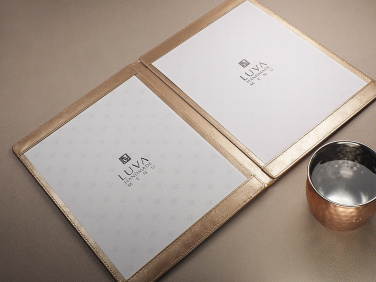 Logo trade corporate gift photo of: Menu cover 2091322