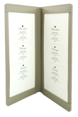 Logotrade promotional merchandise picture of: Menu cover 1062119