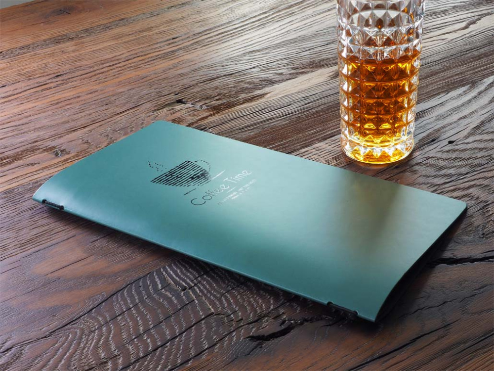 Logo trade promotional merchandise picture of: Menu cover Ambiente 1179094