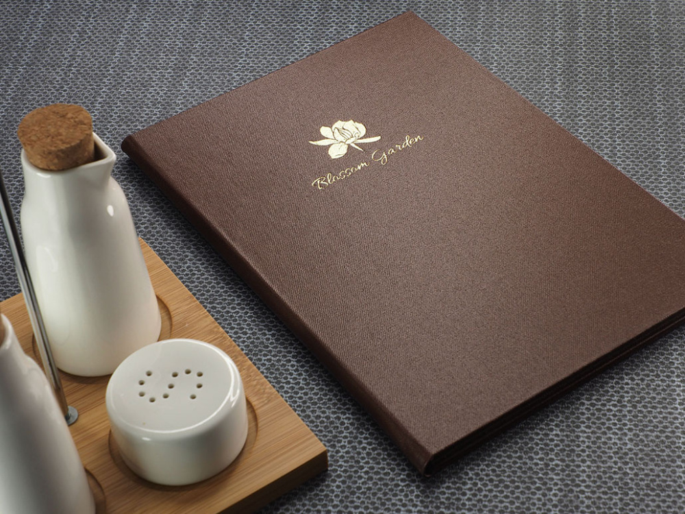 Logotrade promotional item image of: Menu cover 1719280