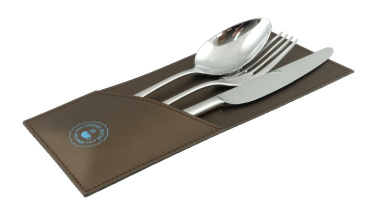 Logo trade promotional items image of: Cutlery case 1044094