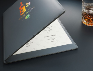 Logo trade corporate gifts picture of: Menu cover Fine Dining 1059094
