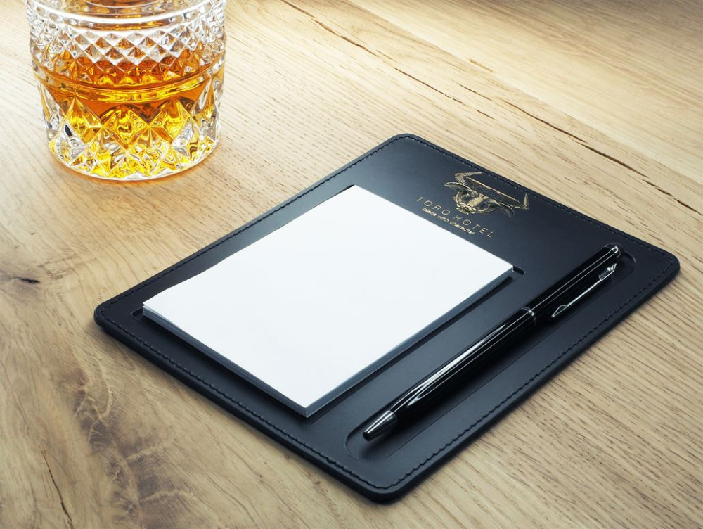 Logo trade corporate gifts image of: Hotel notepad 1136094