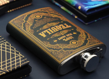 Logo trade promotional merchandise photo of: Hip flask 425119