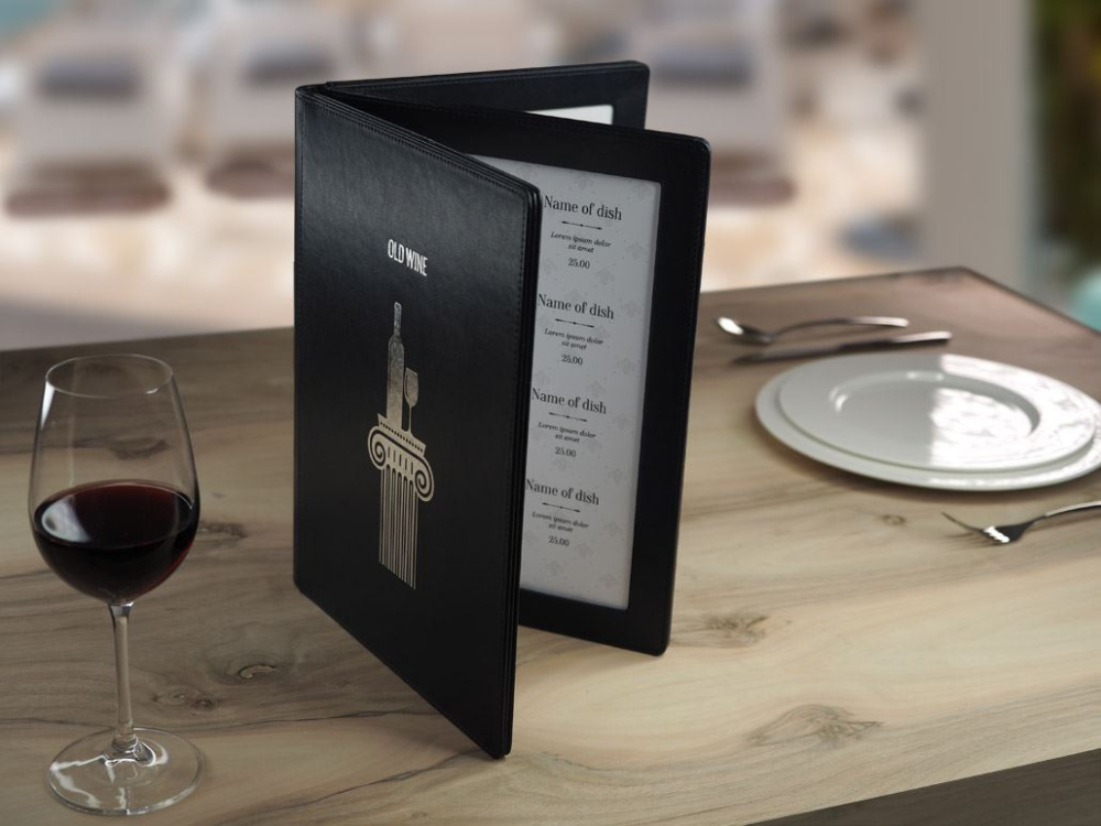 Logotrade promotional merchandise picture of: Menu cover 1065119