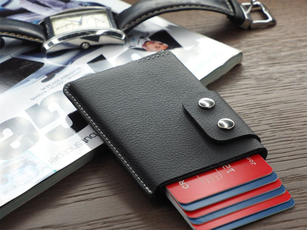 Logo trade promotional gifts image of: RFID wallet 545157
