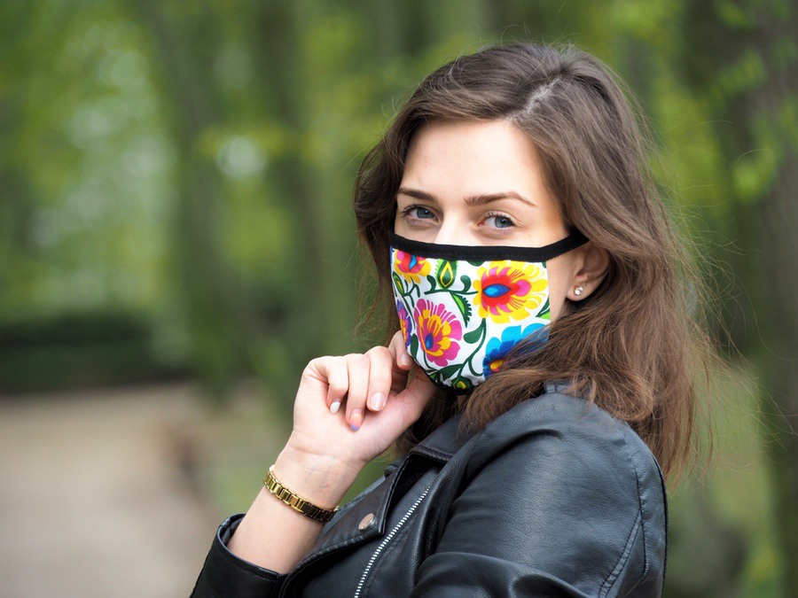 Logotrade promotional giveaways photo of: MARS cotton mask (size M) 1379165
