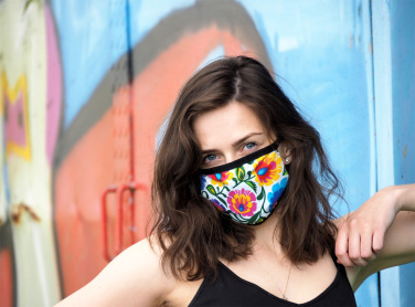 Logo trade corporate gifts image of: MARS cotton mask (size M) 1379165