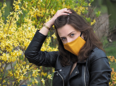 Logotrade promotional giveaways photo of: VENUS PRO cotton face mask with a pocket an HEPA filter 1378165