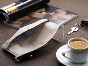 Logo trade business gifts image of: VENUS PRO cotton face mask with a pocket an HEPA filter 1378165