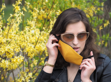 Logo trade business gifts image of: VENUS cotton face mask 1377165