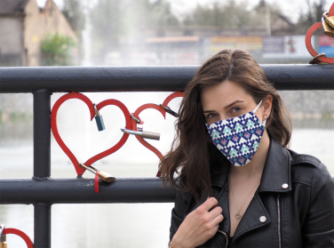 Logo trade corporate gifts picture of: VENUS cotton face mask 1377165