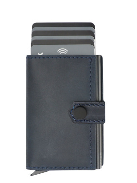 Logo trade corporate gifts picture of: RFID wallet - Hunter Leather 2109284