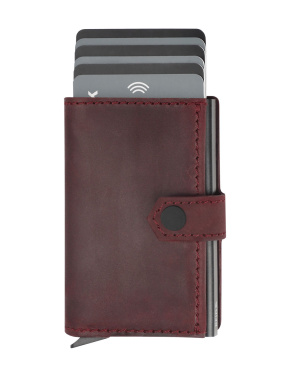 Logotrade promotional item image of: RFID wallet - Hunter Leather 2109284